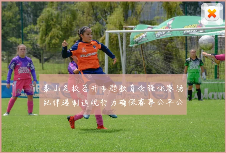 泰山足校召开专题教育会强化赛场纪律遏制违规行为确保赛事公平公正